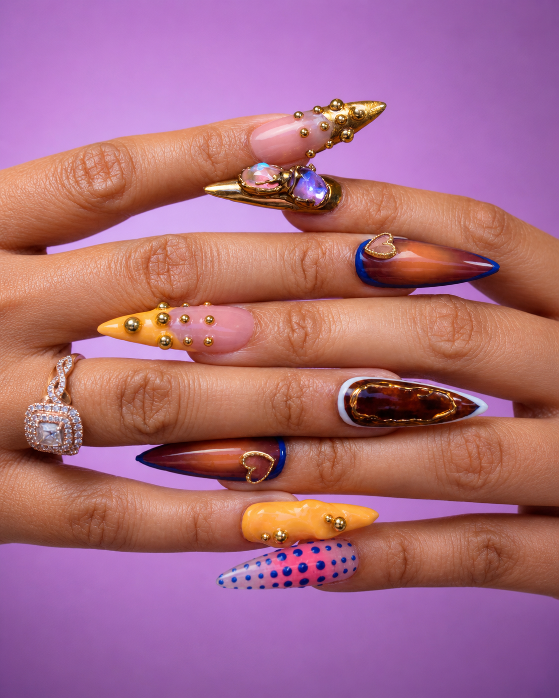 Luxury nail set 6