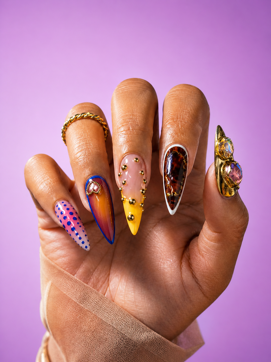 Luxury nail set 24