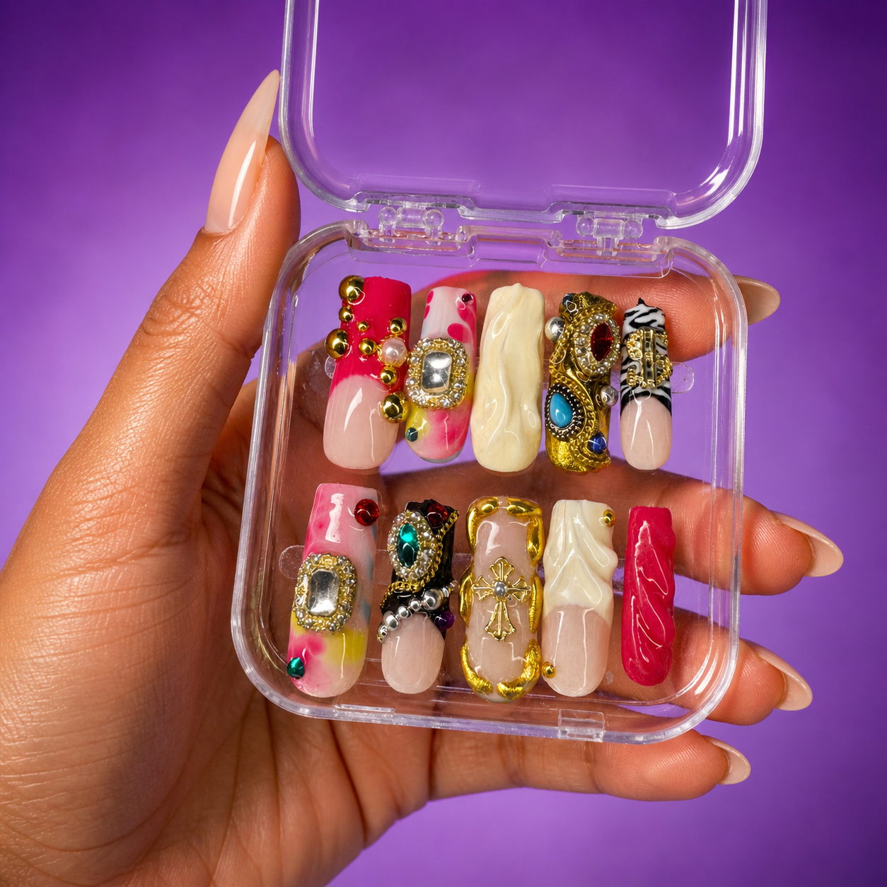Luxury nail set 25